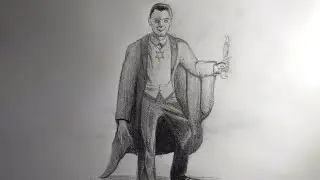 Drawing Count Dracula