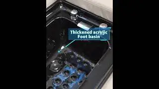 Popular Salon Electric Shampoo Beds with Built in Foot Massage & Smart Water Circulation SPA Devices
