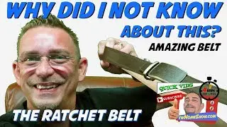 AMAZING RATCHET BELT - Why Didn't I Ever Hear About This Ratchet BELT Before?