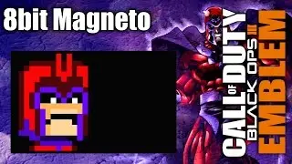 8bit Magneto of X-Men/Marvel Emblem Tutorial Black Ops 3/III