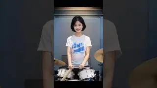 The life of a drum girl#life #cute #art #singing #ai #singer