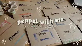 📮 Penpal with me | writing letters to my friends 💌