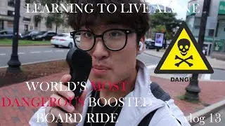 WORLD'S MOST DANGEROUS BOOSTED BOARD RIDE