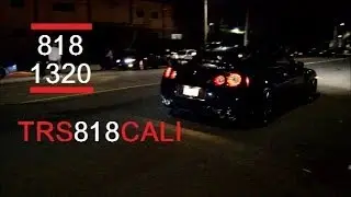 10 Minutes of Street Racing & burnout (818 1320) ᴴᴰ