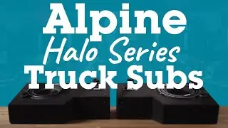 8-дюймовые сабвуферы Alpine Halo Series для грузовиков | Crutchfield