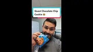 ✅Quest cookie review #shorts #protein #nutrition  #proteinsnacks  #questnutrition