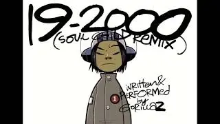 Gorillaz - 19-2000 (soulchild remix) [slowed]