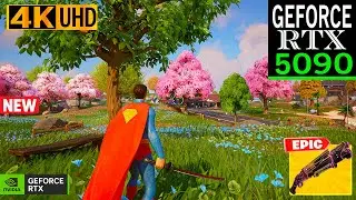 Fortnite Superman Skin Gameplay | RTX 5090 (4K ULTRA Graphics) CHAPTER 6 SEASON 3 SUPER #fortnite