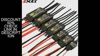 EMAX BLHeli 80A 60A 50A 40A 30A 20A 12A ESC for RC Multirotor Airplane Fixed-Wing FPV Racing Drone Q