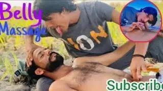 ASMR | BELLY MASSAGE IN ( YOUNG BOY) INSTANT SLEEP RELAXING MASSAGE THERAPY 💕