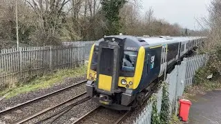 Class 450 Desiro | 450127 + 450059 + 450073 | Crossover | SWR