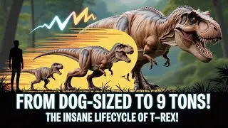 БЕЗУМНЫЙ жизненный цикл тираннозавра! 🦖