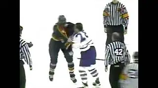 Peter Worrell Vs. Tie Domi Feb. 27th, 1999
