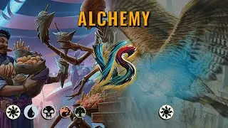 MTG Alchemy - Esper Control by CunicoliGoblin VS Mono White Aggro by Maicol