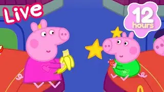 🔴 LIVE! Peppa Pig's Learning Adventures! 🍦 Peppa's Playgroup: Little Learners 🐷 Kids Cartoons