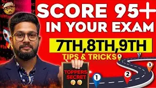 SCORE 95+ 🔥 | IN YOUR EXAM | BEST METHOD TO TOP IN YOUR EXAM FOR 7TH,8TH & 9TH | JR TUTORIALS | 
