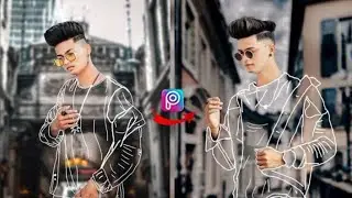 #PicsArtediting#transparenteffect#newtrick PicsArt transparent clothe trick ||  transparent effect