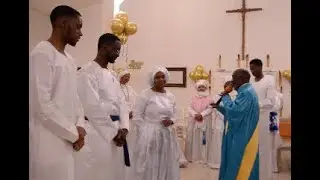 INSTALLATION EQUIPE DES JEUNES DU DIOCESE DE FRANCE//PAPA ANDREW FADENIPO