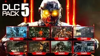 BO3 Zombies DLC 5 / ZOMBIES CHRONICLES: ALL 8 MAPS LEAKED! - ORIGINS & MORE! (Black Ops 3 DLC5)
