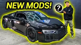 BUILDING MY DREAM AUDI R8!!! NEW MOD INSTALL!