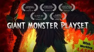 GIANT MONSTER PLAYSET