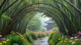 Peaceful Rain Sounds and Soft Piano for Restful Night Sleep
