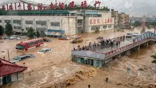 China's Infrastructure Fails! Bridge Collapses as Guangxi and Guangdong Sink Beneath Raging Floods