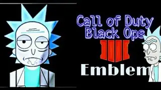 Black Ops 4 Emblems cod bo4 Rick & Morty Emblem Easy Tutorial