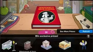 TSTO-spending 800 donuts in the yearbook mystery box
