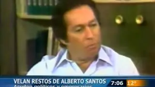 Las Noticias - Velan restos de Alberto Santos