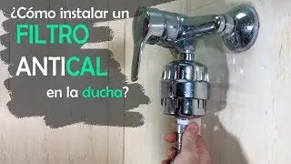 Instalar un filtro antical en la ducha | Español