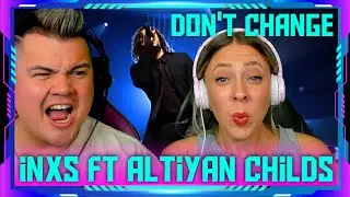 Reaction to INXS & Altiyan Childs - Don't Change (X Factor Finals) | THE WOLF HUNTERZ Jon and Dolly