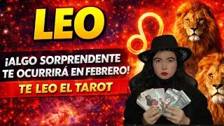 LEO ♌️ estas 3 cosas te sucederan en FEBRERO 2026 #leotarot 