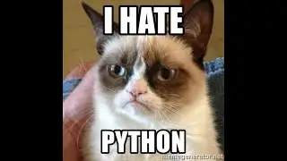 Easy hello world in python con bestemmioni