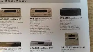 Przeglądamy katalogi audio cz.1 - DENON na rok 2002