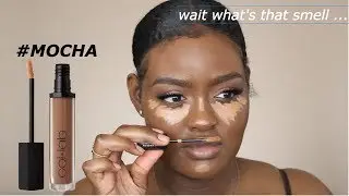 COLLAB NO FLAWS LIQUID CONCEALER| Flash, Wear Test + Review  | Mocha