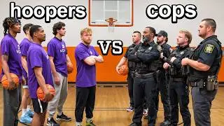 Hoopers VS Police Officers (5v5 Basketball)