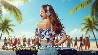 💿 O Melhor do Techno & Eurodance dos Anos 90 – Non-Stop Mix | Um Brilho Que Cura 🚀✨🔥