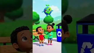 &ldquo;Let&rsquo;s Clean Earth 🌍 | Kids Animation&rdquo; #Bobatv #kids #kidslearning #shorts #kindergartensong