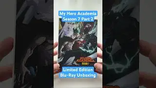 Unboxing My Hero Academia - Season 7 Part 2 Limited Edition Blu-Ray #anime #myheroacademia #manga