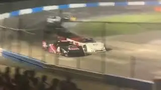 July 25, 2020 116-Lap Jim Blount Memorial Outlaw Late Model Finale at South Bend Motor Speedway