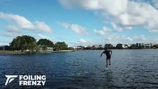 Jealous of your foil mate? 1st day dock start success should not be a crime...