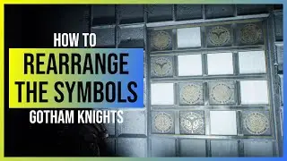 Gotham Knights: Rearrange The Symbols - Puzzle Solution (The Voice of the Court)