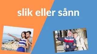 Bruken av sånn sånt sånne slik slikt slike på norsk