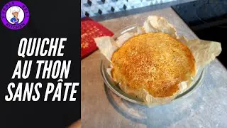 Quiche au thon (sans pâte)
