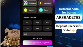 How To Deposit Licrown AI Jazzcash Easypaisa 