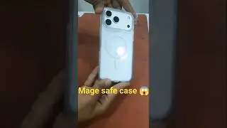 iphone 17 pro max best transparent mage safe case  ✅ #shorts #shortvideo #viralshorts #iphone #case