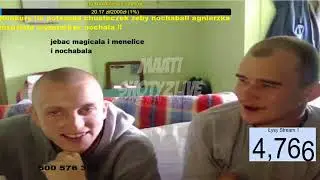 Łysy Stream - Obraża Panią Gosie ! +18