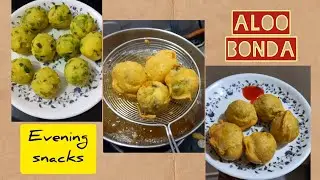 Aloo bonda | Evening snacks | Crispy and tasty | Quick and easy | DIY ♧