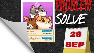 CATIZEN WITHDRAWAL PROBLEM || CATI PROCESSING || EXCHANGE DID NOT SHOW CATI COIN || #CATIZEN #CATI